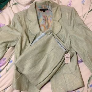 David Meister Pencil Skirt and Blazer Set